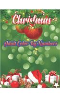 Christmas Adult Color By Numbers: a beautiful colouring book with Christmas designs on a black background, for gloriously vivid colours (Merry Christmas (Christmas designs on a black