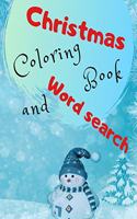 Christmas Coloring Book and Word Search