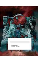 Astronaut Composition Notebook