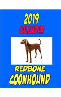 2019 Calendar Redbone Coonhound