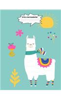 No Prob-A-Llama Composition Book