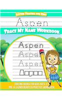 Aspen Letter Tracing for Kids Trace my Name Workbook