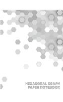 Hexagonal Graph Paper Notebook: Workbook Suitable for Design Game Mapping Knitting and Quilting