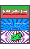 Blank Comic Book Make Your Own Graphic Novel