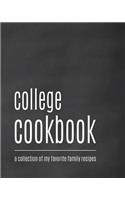 College Cookbook - A Collection of My Favorite Family Recipes
