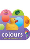 Colours - A Teach Your Toddler Tab Book: Babies and Toddlers Will Love Turning the Pages by Themselve
