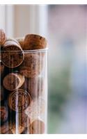 A Bunch of Wine Corks in a Glass Journal: Take Notes, Write Down Memories in this 150 Page Lined Journal