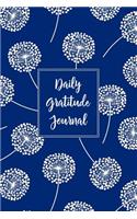 Gratitude Journal Dandelions Pattern 9