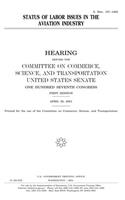 Status of Labor Issues in the Aviation Industry