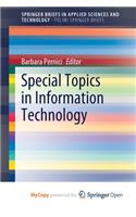 Special Topics in Information Technology