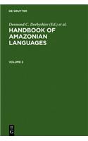 Handbook Amazonian Languages