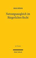 Nutzungsausgleich im Burgerlichen Recht