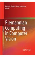 Riemannian Computing in Computer Vision