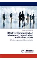 Effective Communication Between an Organization and Its Customers