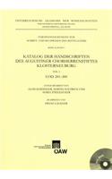 Katalog Der Handschriften Des Augustiner Chorherrenstiftes Klosterneuburg Teil 3