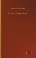 String of Amber Beads