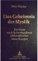 Das Geheimnis Der Mystik