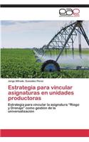 Estrategia para vincular asignaturas en unidades productoras