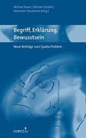 Begriff, Erklärung, Bewusstsein: Neue Beiträge Zum Qualia-Problem