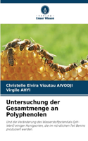 Untersuchung der Gesamtmenge an Polyphenolen