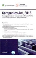 Companies Act 2013 An Integrated Section-Wise Approach With Rules, Forms, Comparative Analysis and Ready Referencer In 3 Volumes
