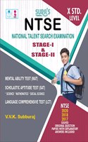 SURA'S NTSE (National Talent Search Examination) Stage - I and Stage - II Exam Book - Latest Edition 2022