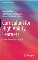 Curriculum for High Ability Learners