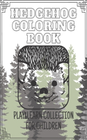 Hedgehog Coloring Book - Play&Learn Collection for Children