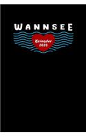 Wannsee Kalender 2020: Tagesplaner, Wochenplaner Größe Ca. Din A5, Geschenk Zum Geburtstag Wannsee Fans