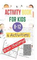 Activity Book for Kids 8-12