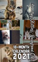 Beautiful Kitties, Young and Old! 18-Month Calendar 2021