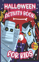 Halloween Activity Books For Kids 4-8