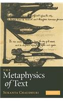 Metaphysics of Text