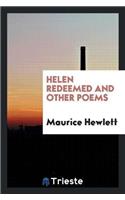 Helen Redeemed and Other Poems