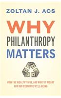 Why Philanthropy Matters