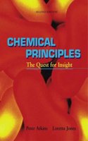 Chemical Principles: The Quest for Insight Hardcover â€“ 15 February 1999
