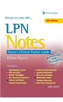 LPN Notes: Nurse's Clinical Pocket Guide