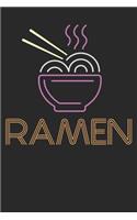 Kochbuch zum ausfüllen: für vietnamesische und japanische Rezepte wie Pho oder Ramen, dein persönliches Nachschlagewerk mit deinen eigenen Rezepten; Motiv: Ramen