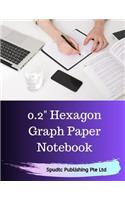 0.2 Hexagon Graph Paper Notebook
