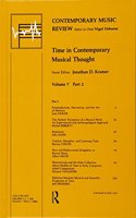 Time in Contemporary Musical Thought