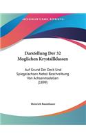 Darstellung Der 32 Moglichen Krystallklassen