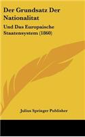 Der Grundsatz Der Nationalitat
