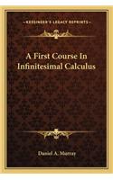 First Course in Infinitesimal Calculus