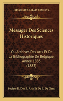 Messager Des Sciences Historiques