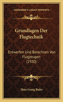 Grundlagen Der Flugtechnik