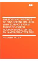 The Poetical Writings of Fitz-Greene Halleck, with Extracts Form Those of Joseph Rodman Drake. Edited by James Grant Wilson
