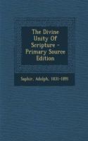 The Divine Unity of Scripture