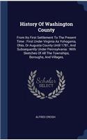 History Of Washington County