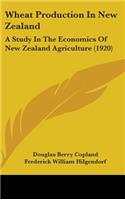 Wheat Production In New Zealand