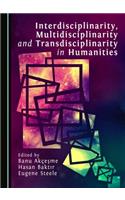 Interdisciplinarity, Multidisciplinarity and Transdisciplinarity in Humanities